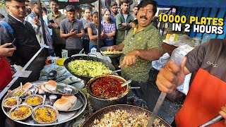 India's Biggest Food Tour Ep34  Hyderabadi Dosa, Desi Ghee Thalipeeth, Puranpoli, Bipin Nashta