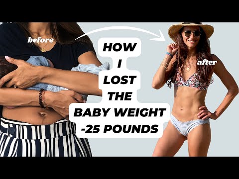 How To Lose Baby Weight After Pregnancy | HONEST 10 THINGS I did to lose weight postpartum!