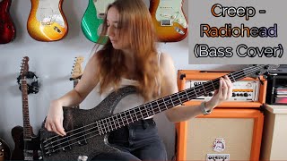 Video thumbnail of "Creep - Radiohead (Bass Cover)"