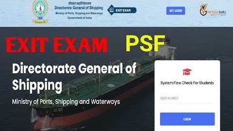Exit exam PSF || passenger ship familiarisation exit exam Questions and answers