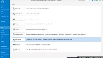 MicroStation CONNECT Edition: How To Export To DWG