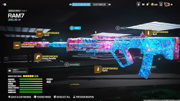 the UNFAIR RAM 7..👑 BEST "RAM 7" CLASS SETUP in MODERN WARFARE 3...(ZERO RECOIL)