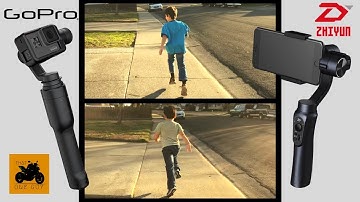 Zhiyun Smooth-Q vs GoPro Karma Grip | Stabilizer side-by-side comparisons