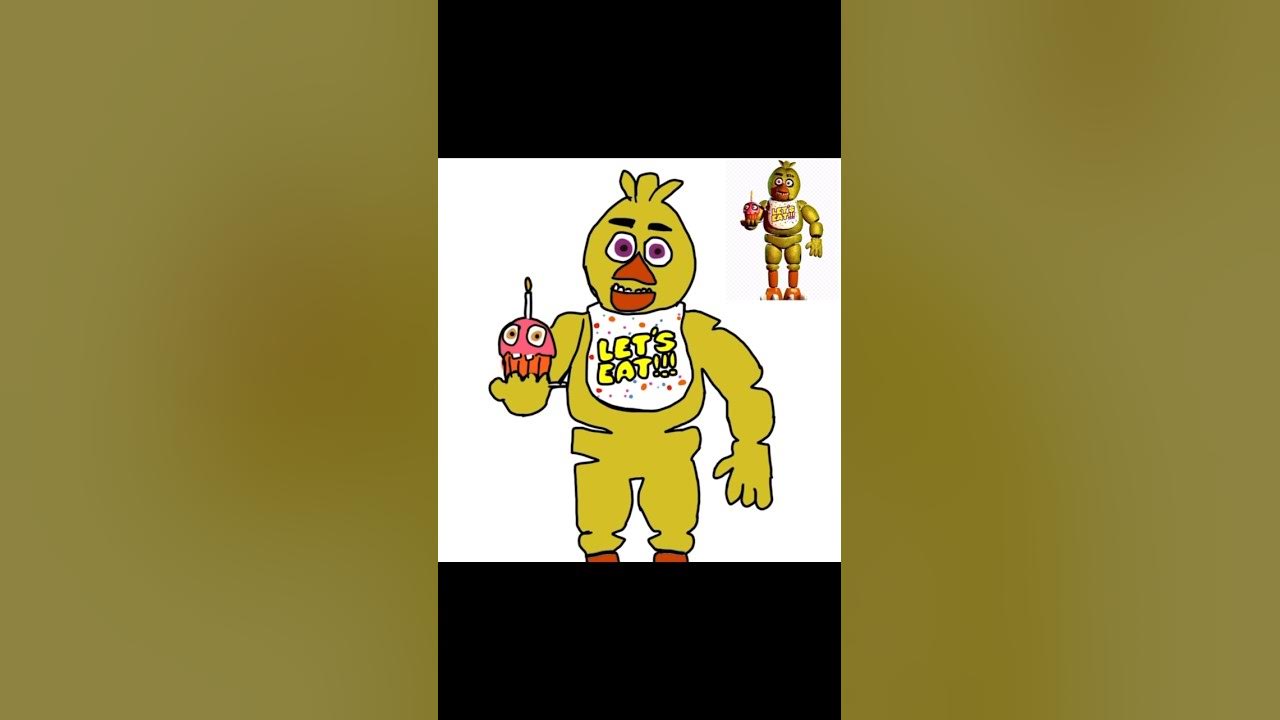 Арт Чики фнаф 1 #фнаф #fnaf - YouTube