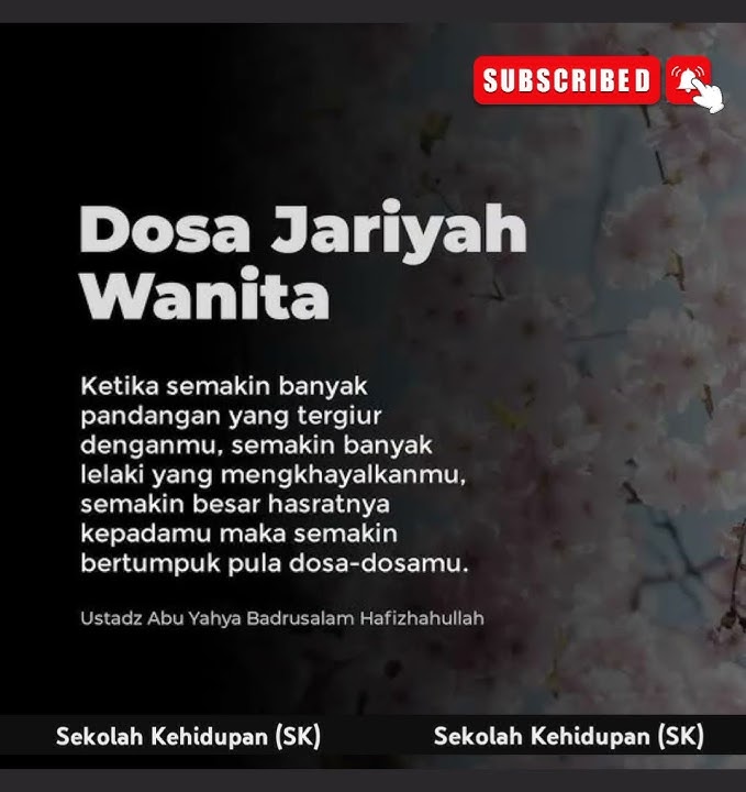 PANEN DOSA !! Ustadz Khalid Basalamah