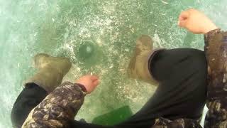 Закрытие сезона твердой воды.КВХ залив Знаменский 22-23.04.2018