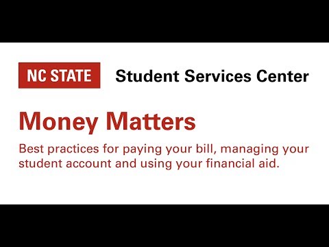 NC State - Money Matters [New Student Orientation]