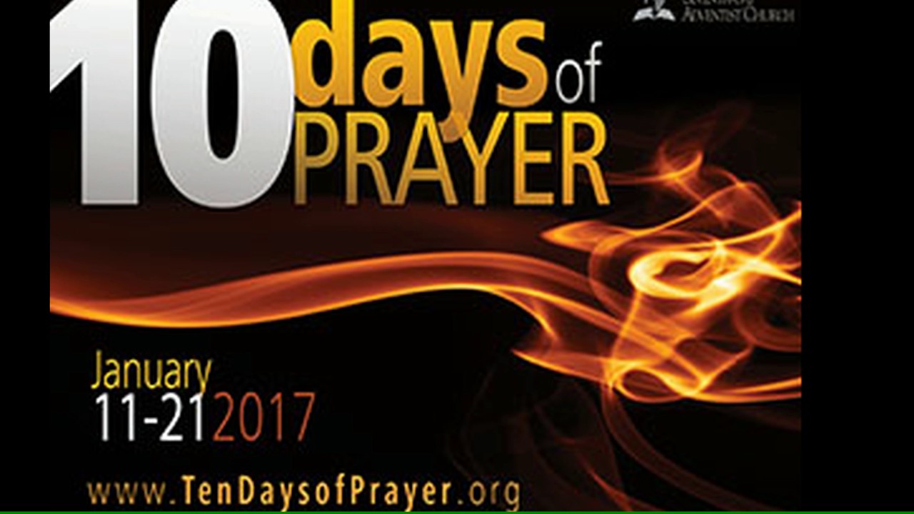 10 Days of Prayer Training