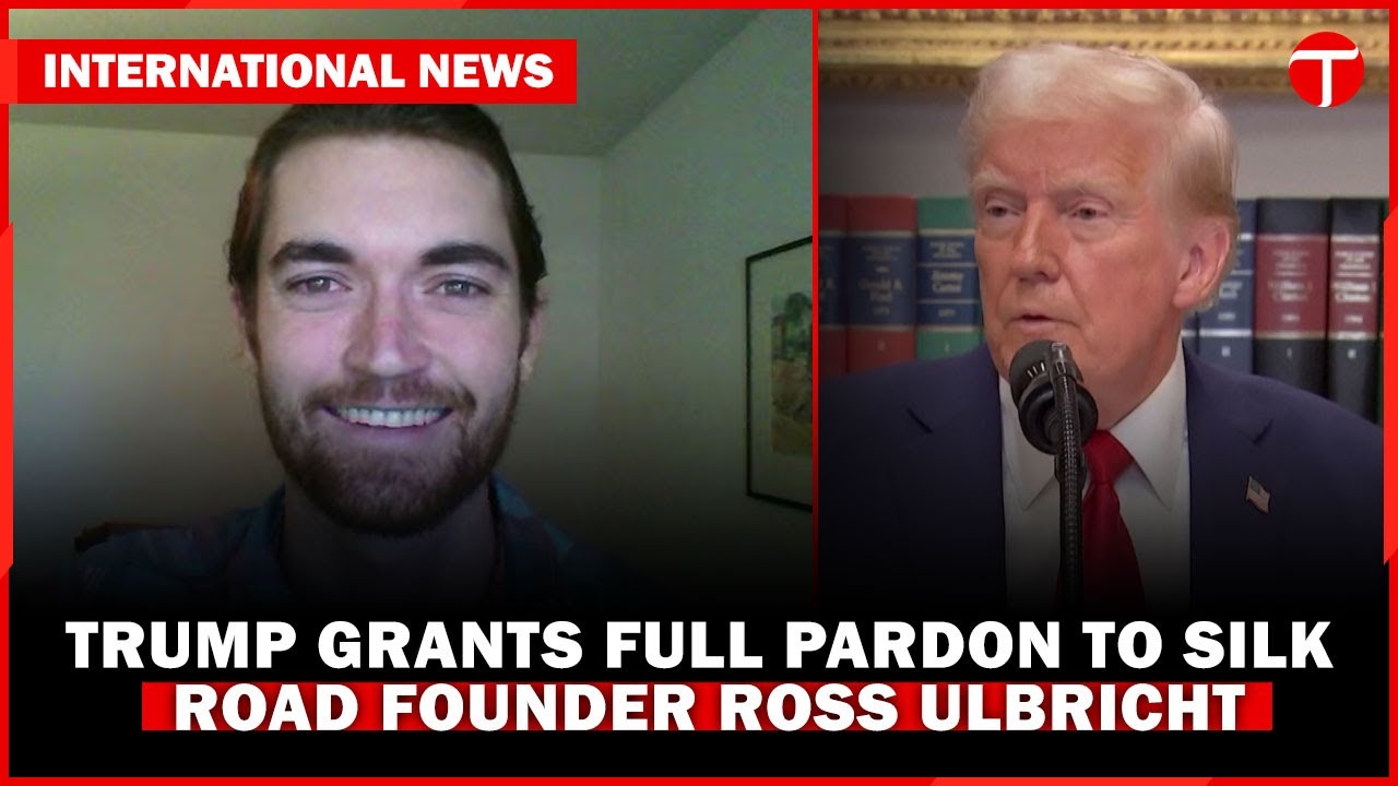 Trump Grants Full Pardon to Ross Ulbricht, Overturning Silk Road Life Sentence