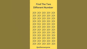 Find The Number Odd #quiz #odd #mathexam