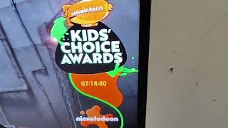 Nickelodeon screen bug Kids Choice Awards countdown