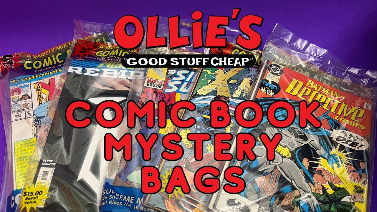Ollie's comic book mystery bags Part 1