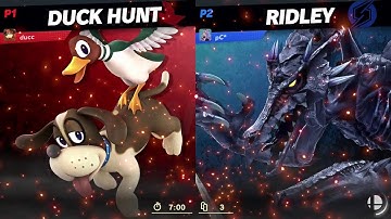 SSBU Quickplay: Duck Hunt (ducc) vs Ridley (pC*) [2019-08-03]
