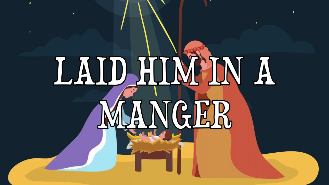 "Laid Him In a Manger" | Luke 2:7 | Catholic Songs for Kids | Bible Memory Verses | Christmas Song
