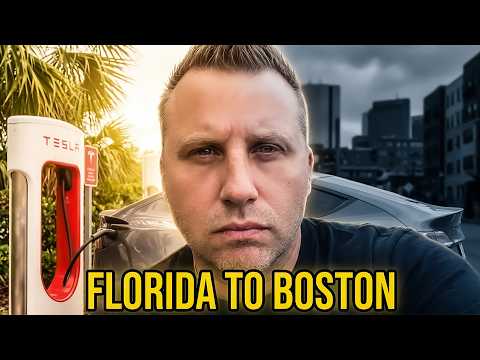 I DROVE FROM FLORIDA TO BOSTON IN MY TESLA MODEL Y