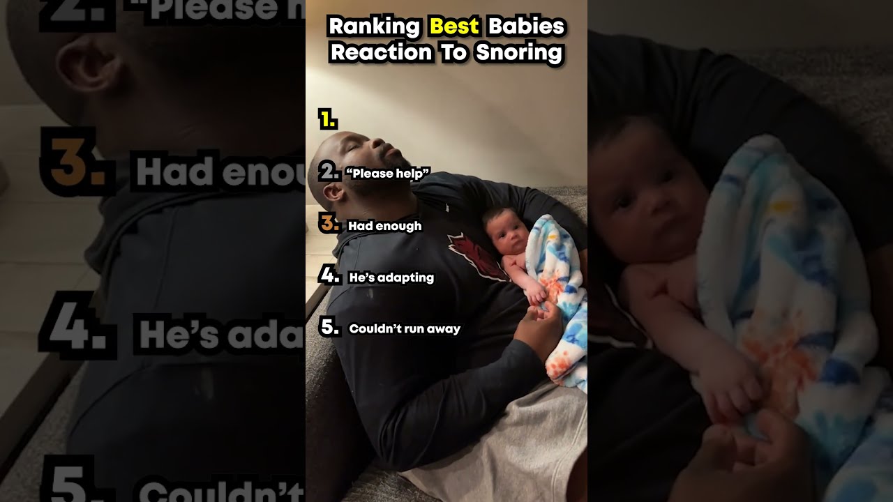 Ranking Best Babies Reaction To Snoring