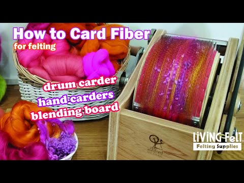 Wool carder and felting kit