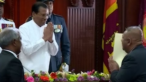 Sri Lanka reshuffles its cabinet of ministers