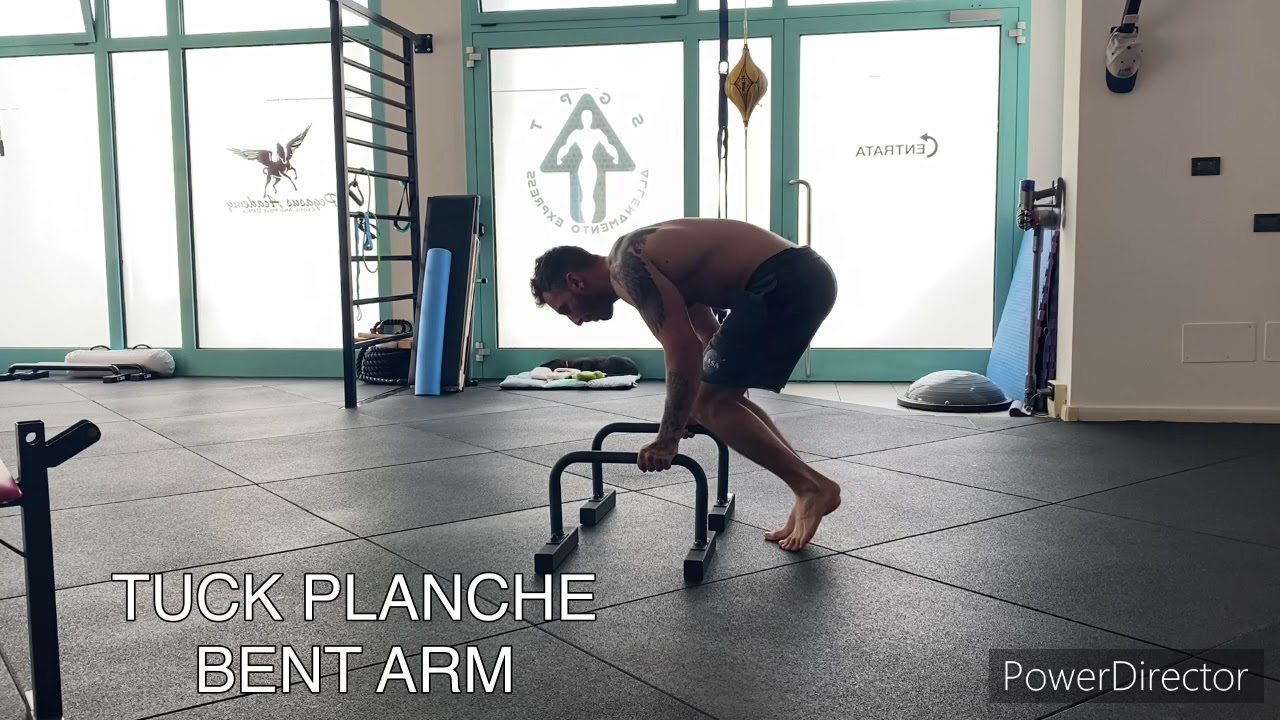 PLANCHE tuck bent arm YouTube