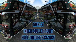 KD MERCY INTER CULLER BUANG ANGIN PLUIT || SUPPORT ALL MOD & ALL OBB || BUSSID V3.6.1