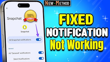 How to FIX Snapchat notification not working on Android 2025 [100% Solved]