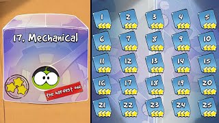 Cut the Rope GOLD - Chapter 17 Mechanical Box - All 25 Levels (17-1 to 17-25) 3 Stars Walkthrough screenshot 4