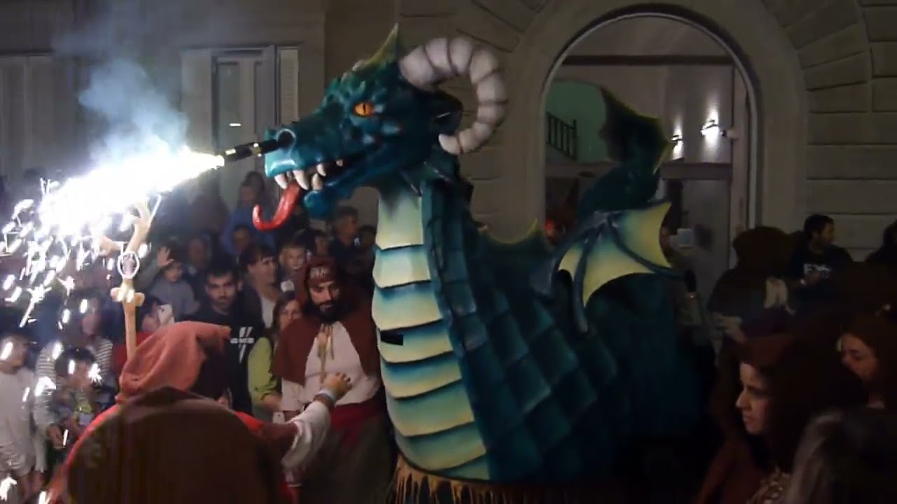 Banyoles Festa Major 2025 Cercavila del Seguici de Banyoles 17-10-2025