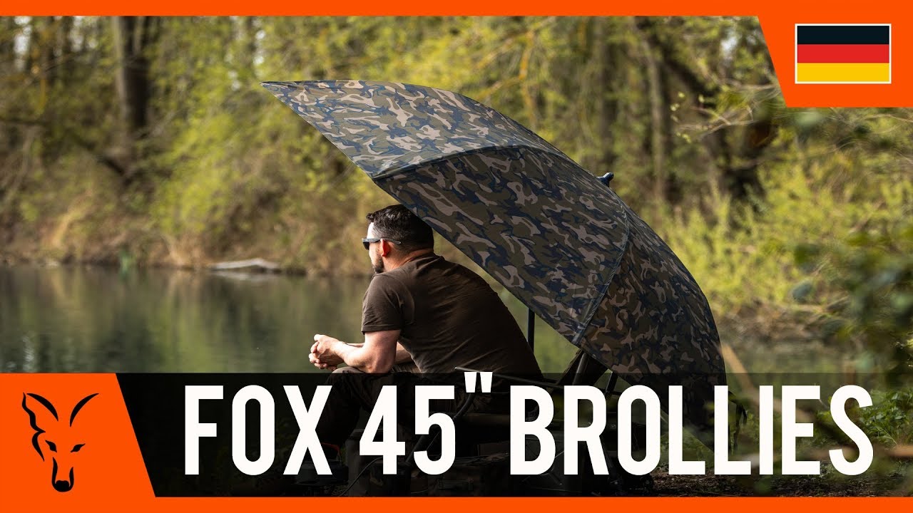 ***Karpfenangeln TV*** Fox Brollies 45"