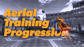 Improve your AERIALS by doing This!  - Beginner to Advanced Rocket League Tutorial w/ Training Packs