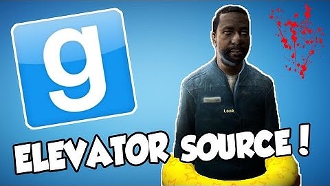 Gmod Elevator Source Funny Moments - Weird, Paranormal, Freaky Mod (Garry