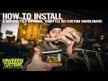 How To Install A Motorcycle Internal Throttle On Custom Handlebars