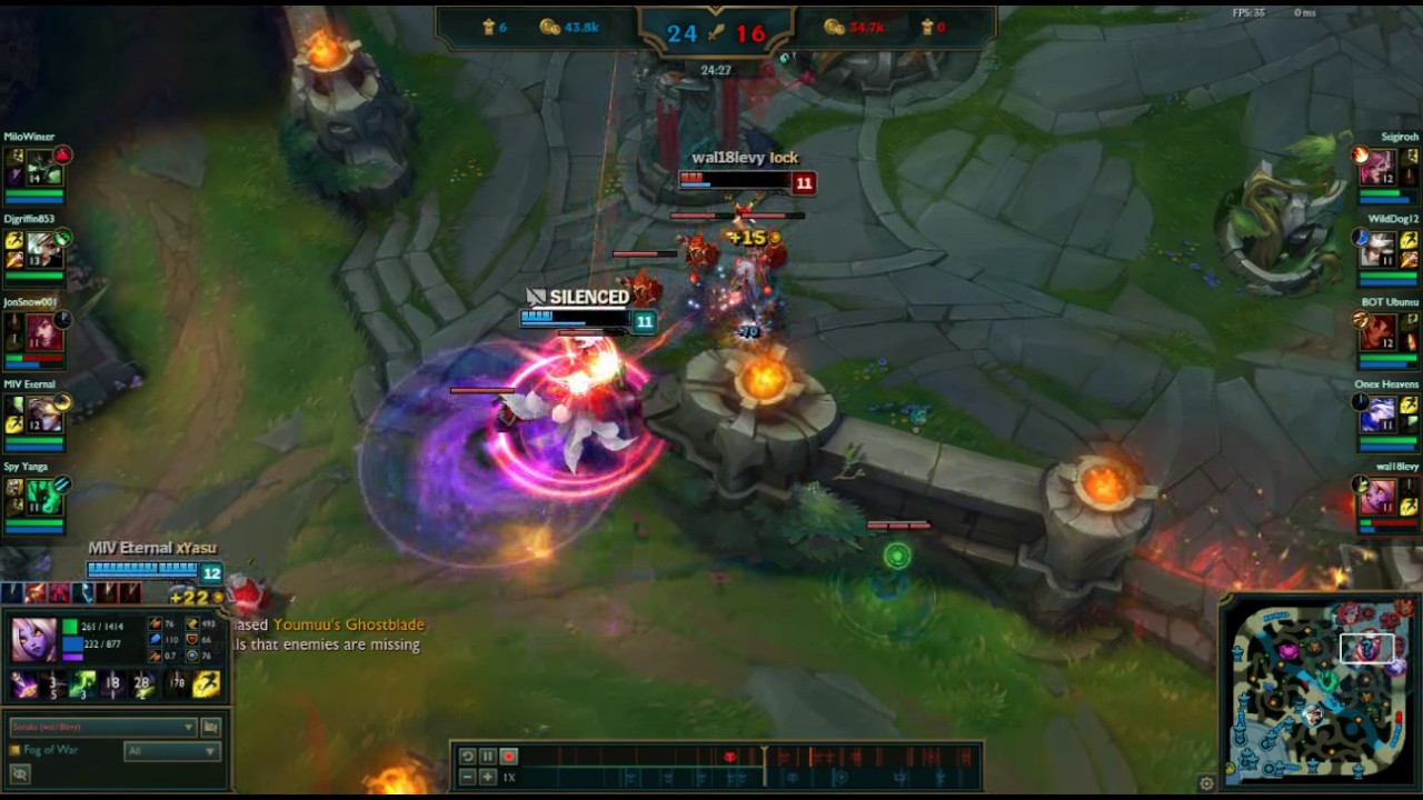 Support VS. Mage (Soraka new OP????) ((Full AP soraka 10 ap))