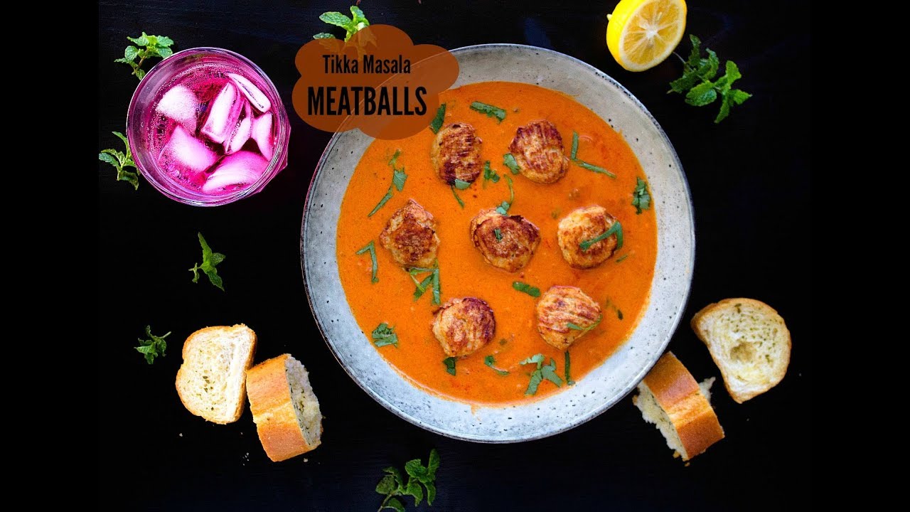 Tikka Masala Meatballs YouTube
