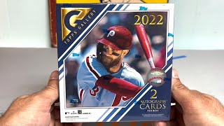 2022 Topps Gallery Monster Box - UNBELIEVABLE ROOKIE AUTO!!!!!