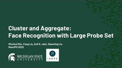 Cluster and Aggregate: Face Recognition with Large Probe Set