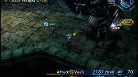 Final Fantasy 12 Vinuskar Fight