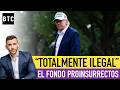 BOMBAZO a Trump: "Totalmente ilegal" el fondo proinsurrectos
