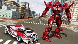 Robot Car War Transform Fight Android Gameplay screenshot 4