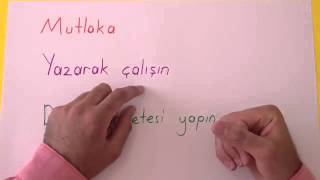 Veri̇mli̇ Ders Çalişma Tekni̇ği̇ - Şenol Hoca