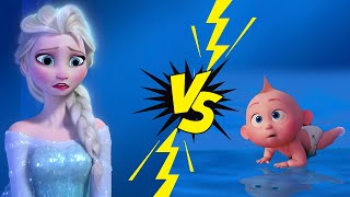 The Incredibles 2 Trailer Gone Wrong | Jack Jack Prr Meets Frozen Elsa