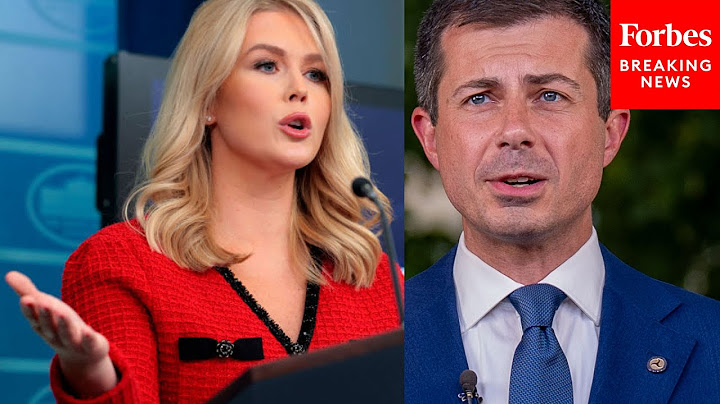 Karoline Leavitt Defends Trump's Attacks On Pete Buttigieg After Deadly Plane-Helicopter Crash