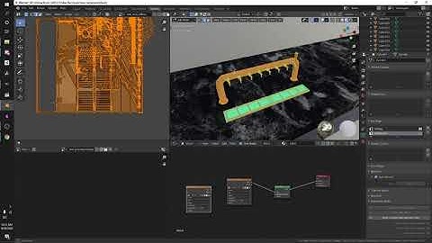 How to Bake Diffuse Texture Atlas in Blender