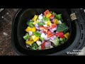 healthy sauted Vegetables, air fryer dish