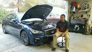 How to bleed the Infiniti Q50/Q60 Heat Exchanger