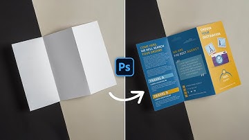 Thumbnail of How to Trifold Brochure Mockup in Photoshop | Photoshop Beginner Tutorial