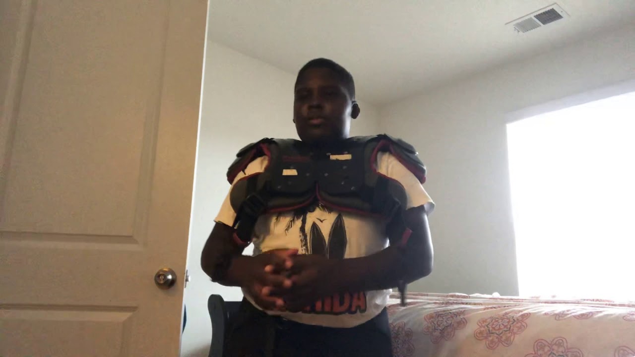 How to put on football gear YouTube