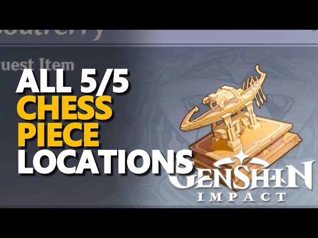 All Safhe Shatranj Chess Piece locations in Genshin Impact - Gamepur