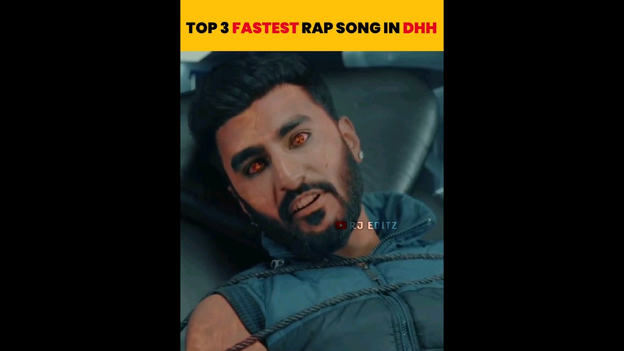 Fastest Rap Song In DHH   raftaar  mcstan   rcr   shorts