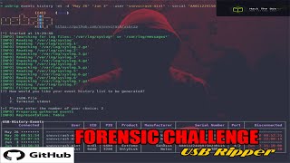 [TUTORIAL] Forensic Challenge USB Ripper || Hack The Box