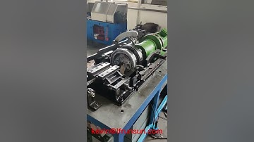 Auto. Rebar Rib Peeling Thread Rolling Machine Expansion Roller#rebarcoupler #rebarthreadingmachine